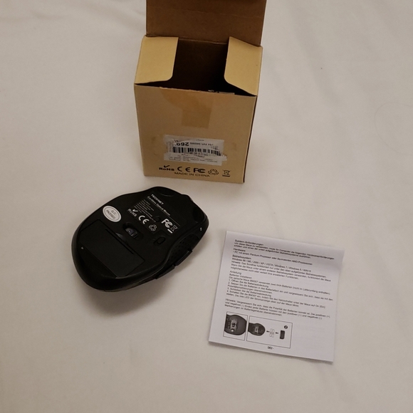 Technet Cordless Optical Mouse Battery Powered Black BM307 - Picture 2 of 7